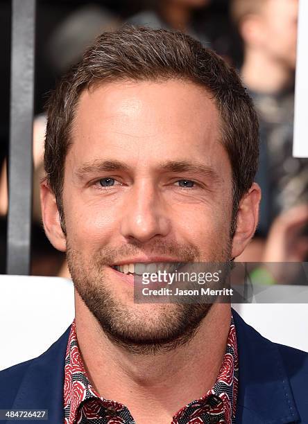 Actor Mike Faiola attends the 2014 MTV Movie Awards at Nokia Theatre L.A. Live on April 13, 2014 in Los Angeles, California.
