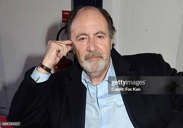 Michel Delpech attends the 'Journees Nationales du Livre et du Vin 2014' At Bouvet Ladurey Cellars on April 13, 2014 in Saumur, France.