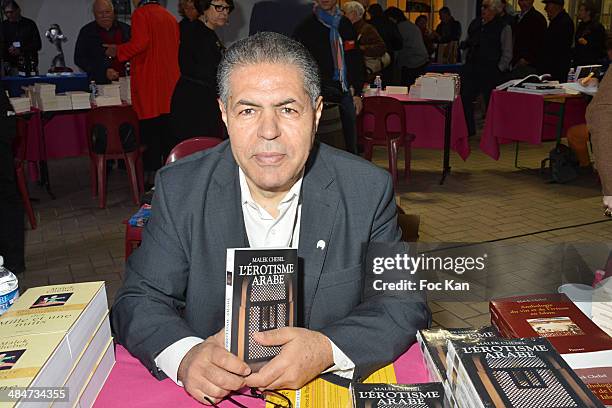Malek Chebel attends the 'Journees Nationales du Livre et du Vin 2014' At Bouvet Ladurey Cellars on April 13, 2014 in Saumur, France.