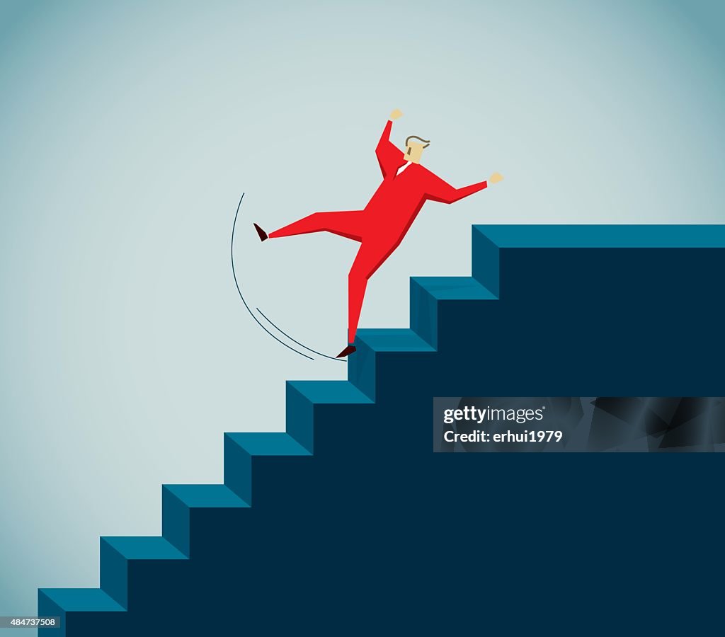Tripping High-Res Vector Graphic - Getty Images