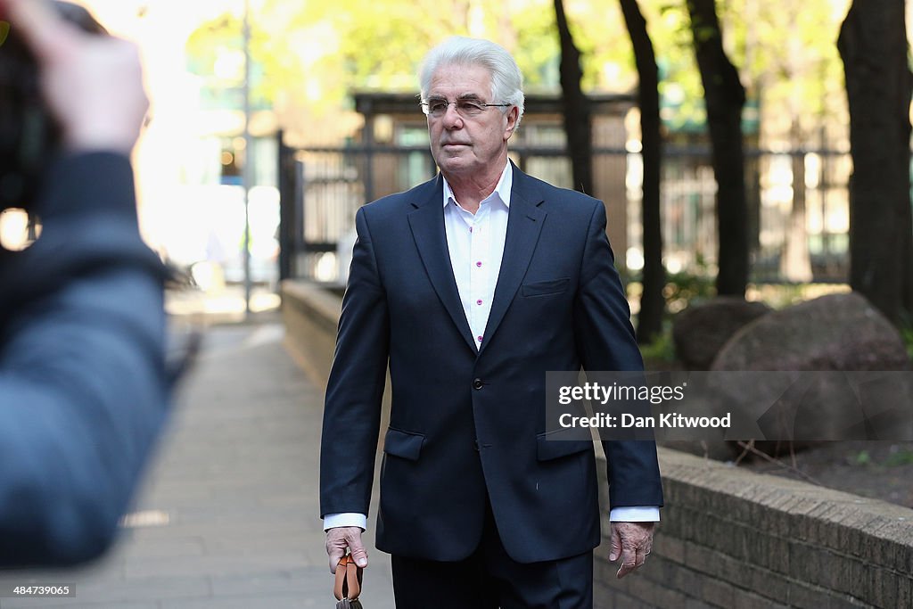 Publicist Max Clifford On Trial For Alleged Sexual Assault