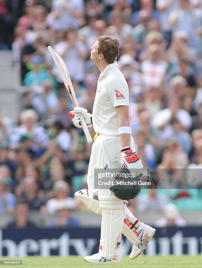 England v Australia: 5th Investec Ashes Test - Day Two