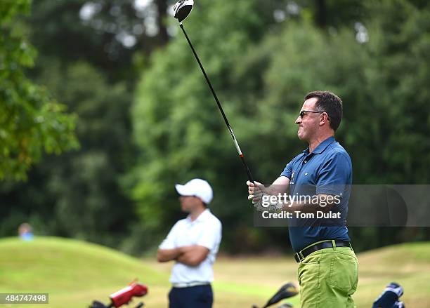 Bill Sangster of Chart Hills Golf Club tees off from the 2nd hole during the Golfplan Insurance PGA Pro-Captain Challenge - South Regional Qualifier...