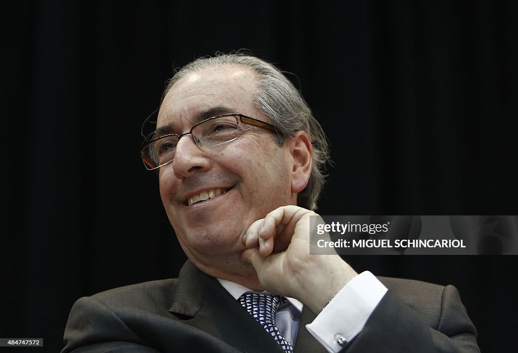 BRAZIL-POLITICS-CUNHA-PMDB