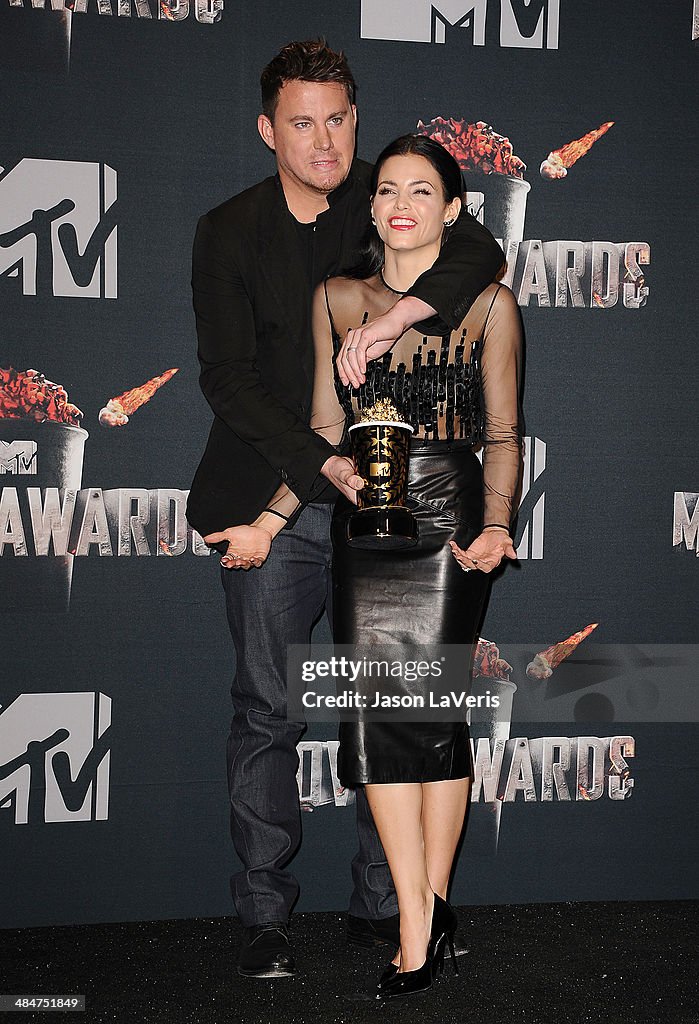 2014 MTV Movie Awards - Press Room