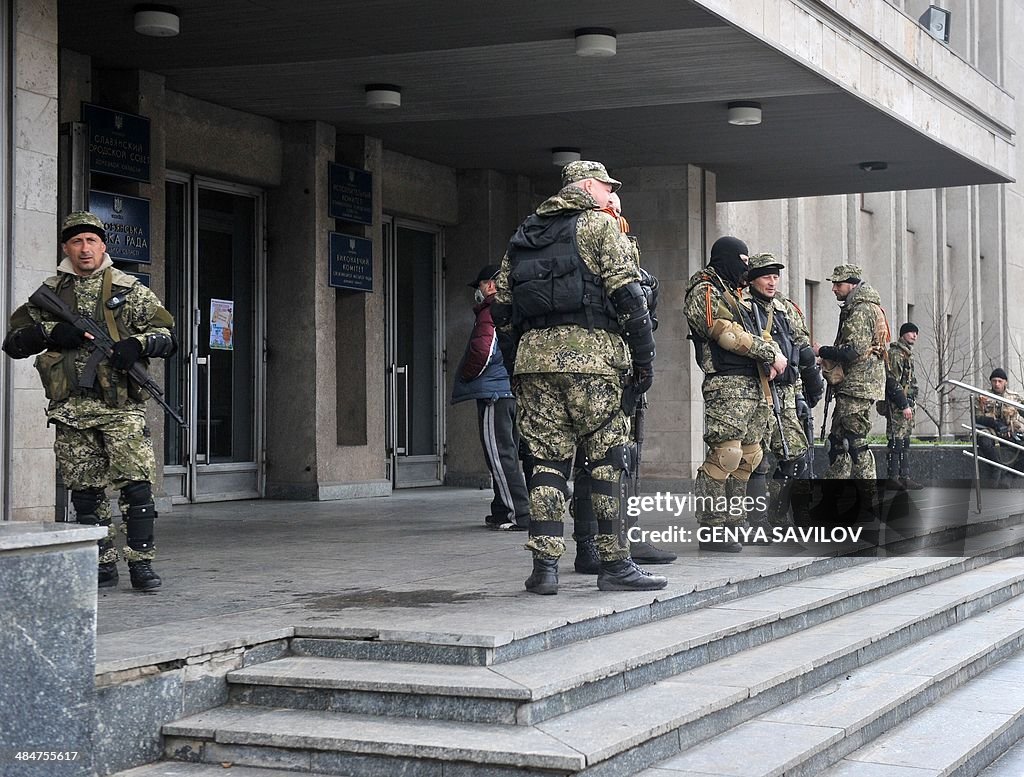 UKRAINE-RUSSIA-CRISIS-POLITICS-SLAVYANSK