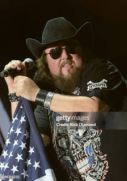 Singer/Songwriter Colt Ford at Country Thunder USA In Florence, Arizona - Day 4 on April 13, 2014