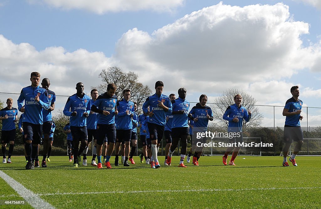 Arsenal Training Session