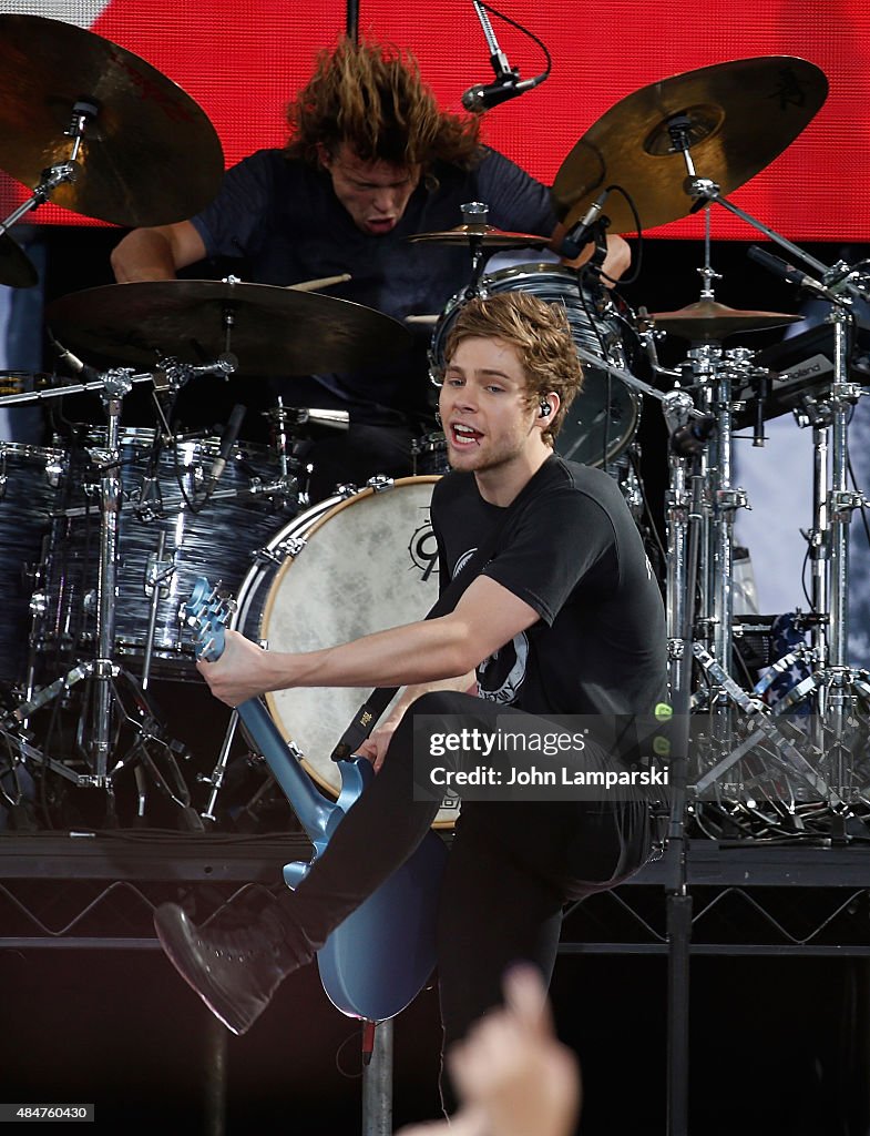 5 Seconds Of Summer Perform On ABC's "Good Morning America"