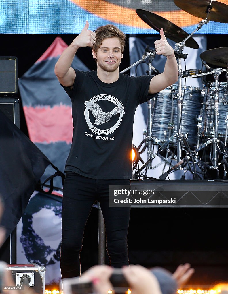 5 Seconds Of Summer Perform On ABC's "Good Morning America"