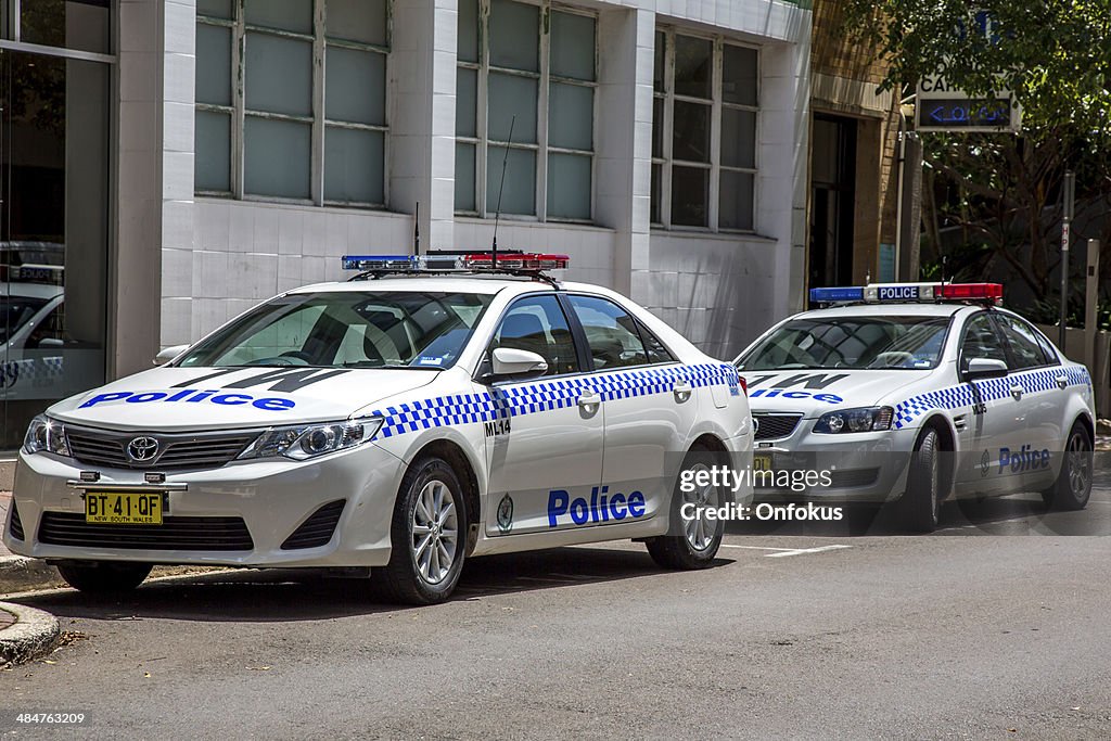 New South Wales, coche de policía, Australia
