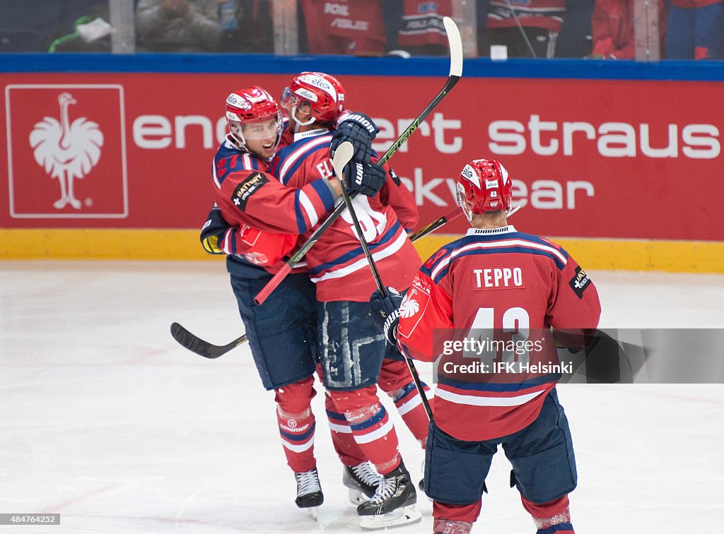 IFK Helsinki v SC Bern - Champions Hockey League