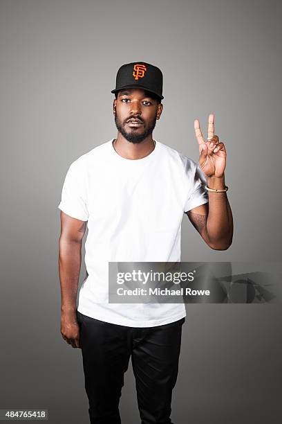 Luke James is photographed at the 2015 Essence Festival for Essence Magazine on July 3, 2015 in New Orleans, Louisiana.