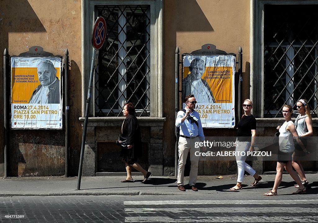 ITALY-VATICAN-RELIGION-POPE-CANONISATION