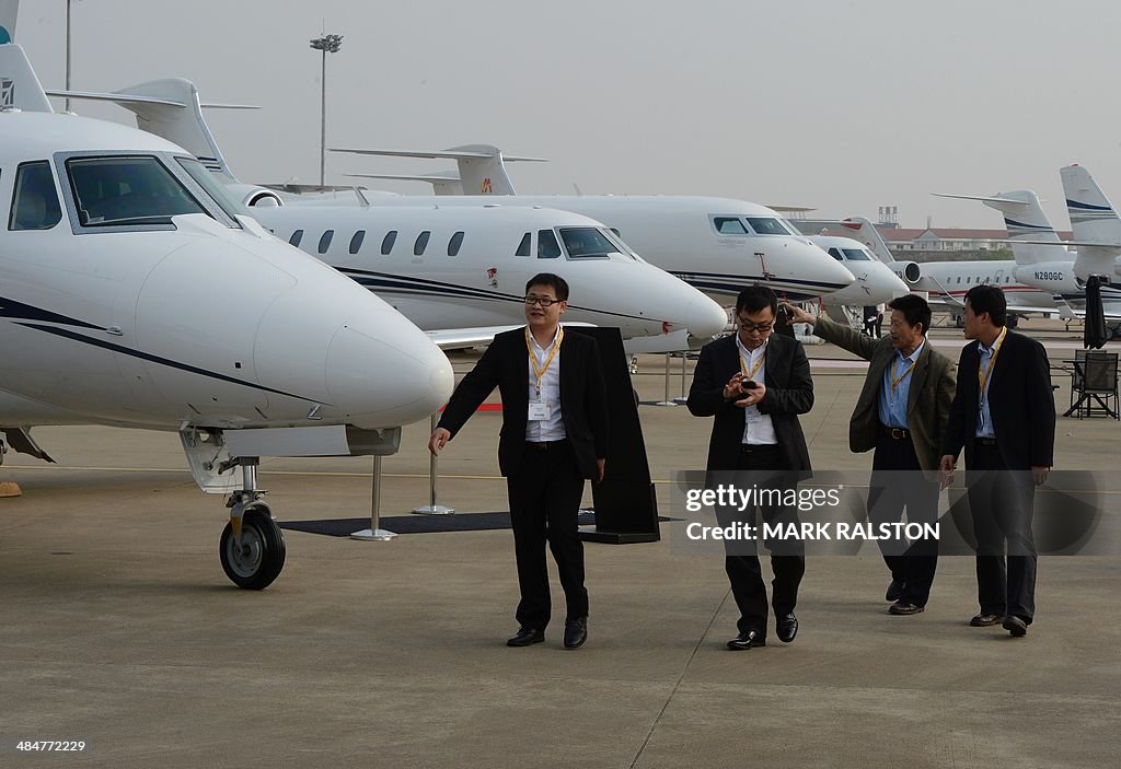 CHINA-ECONOMY-AVIATION