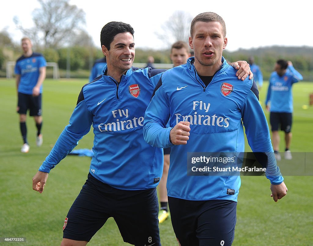 Arsenal Training Session