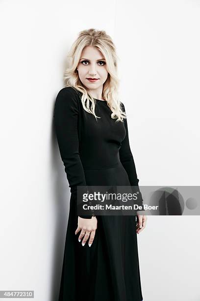 Actress Annaleigh Ashford from Showtime's 'Masters of Sex' poses in the Getty Images Portrait Studio powered by Samsung Galaxy at the 2015 Summer...