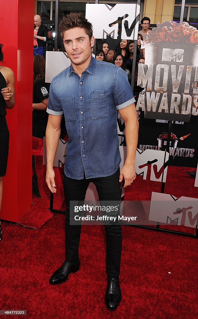 2014 MTV Movie Awards - Arrivals