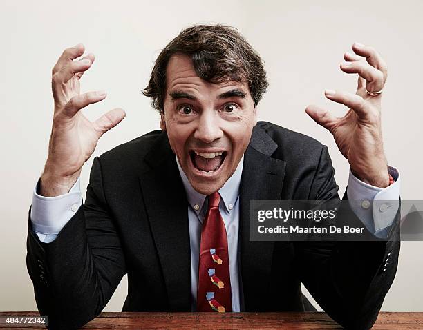 Tim Draper of ABC Family's 'Startup U' poses in the Getty Images Portrait Studio powered by Samsung Galaxy at the 2015 Summer TCA's at The Beverly...