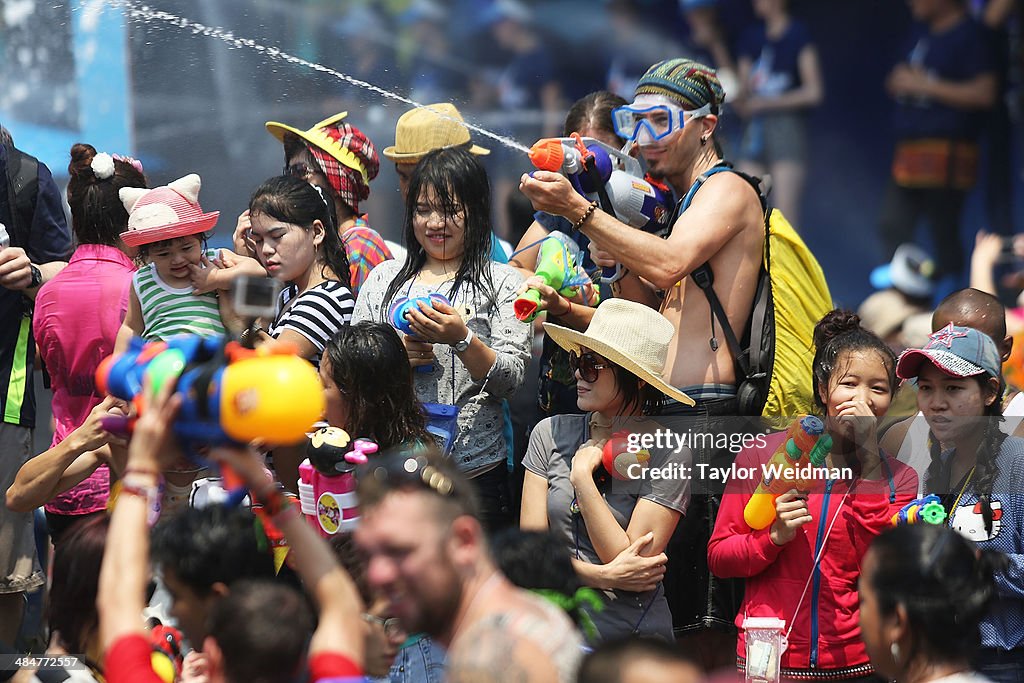 Water Festival Marks Start Of New Year In Thailand