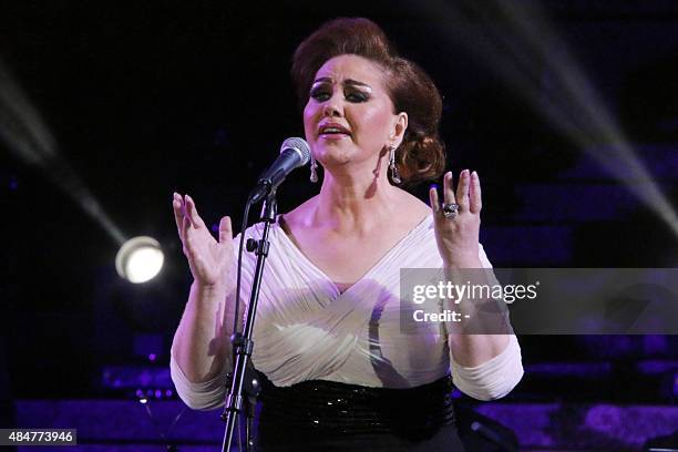 Mayada Singer Mayada Al Hinnawi Photos and Premium High Res Pictures - Getty Images