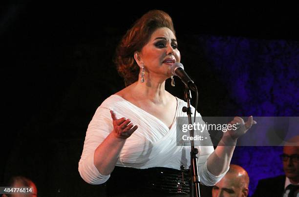 Mayada Singer Mayada Al Hinnawi Photos and Premium High Res Pictures - Getty Images