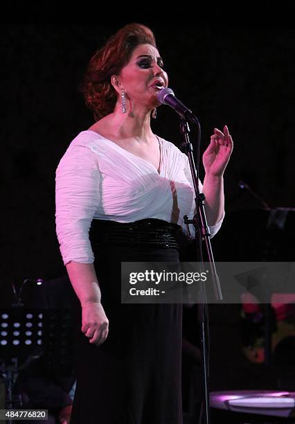 Mayada Singer Mayada Al Hinnawi Photos and Premium High Res Pictures - Getty Images