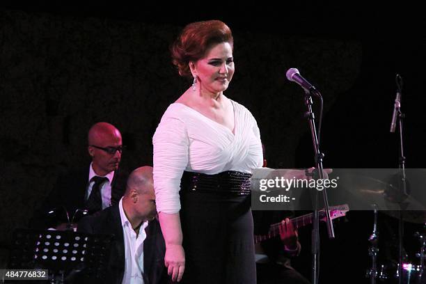 Mayada Singer Mayada Al Hinnawi Photos and Premium High Res Pictures - Getty Images