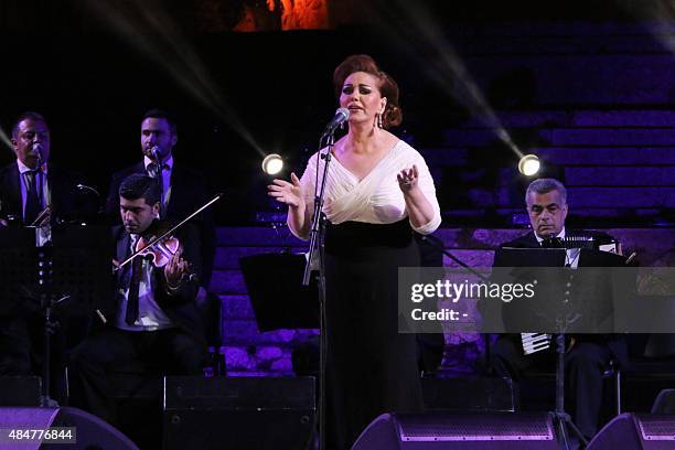 Mayada Singer Mayada Al Hinnawi Photos and Premium High Res Pictures - Getty Images