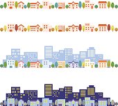 Cityscape illustrations