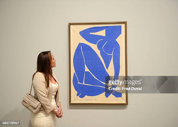 Sophie Matisse attends the Press Preview for the exhibition Henri Matisse: the cut-outs at Tate Modern on April 14, 2014 in London, England.