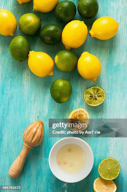 lemon and lime - doha food stock pictures, royalty-free photos & images