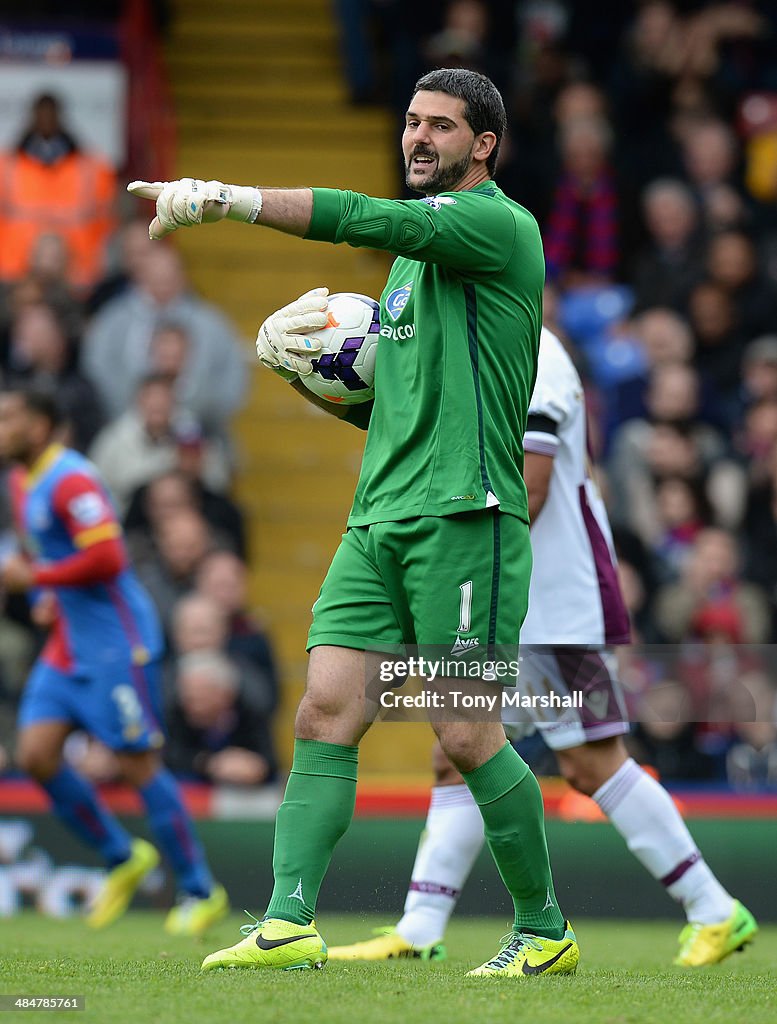 Crystal Palace v Aston Villa - Premier League