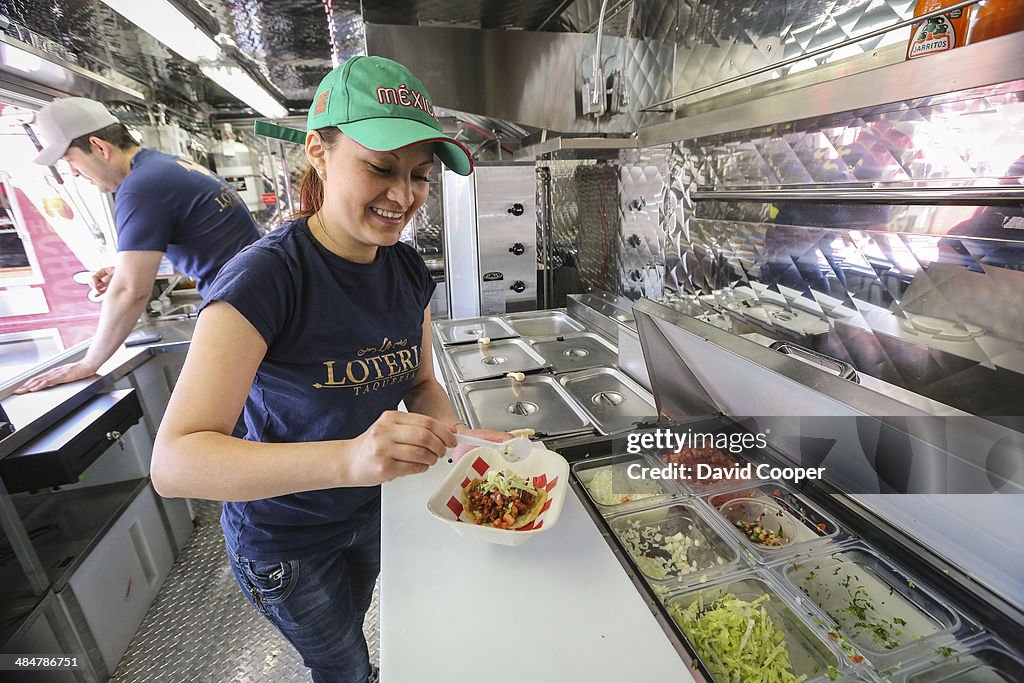 Taco and Churros Food Trucks