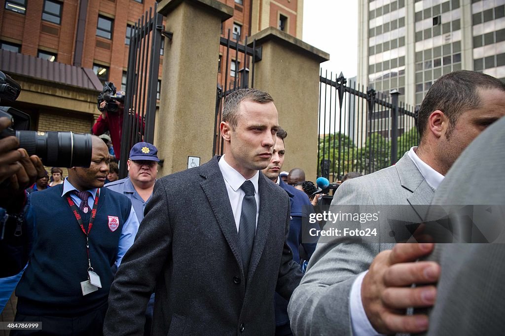 Oscar Pistorius Is Tried For The Murder Of His Girlfriend Reeva Steenkamp