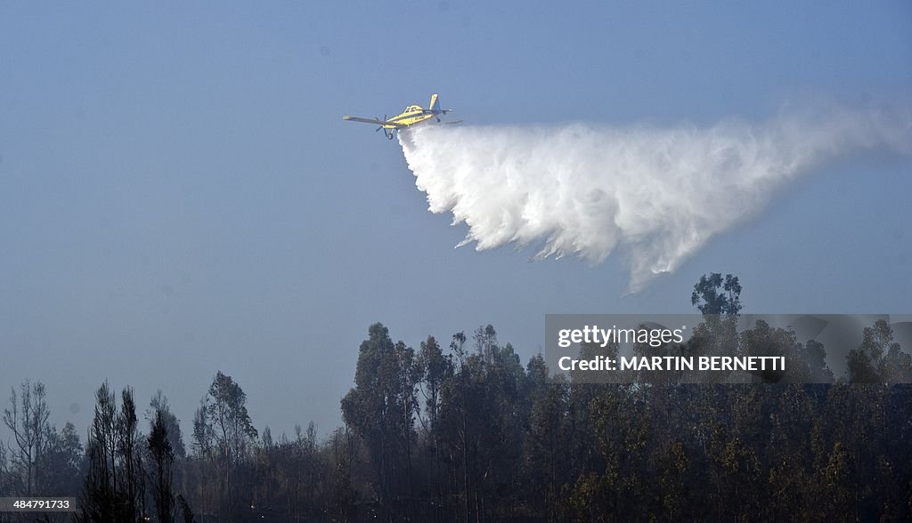 CHILE-VALPARAISO-FIRE