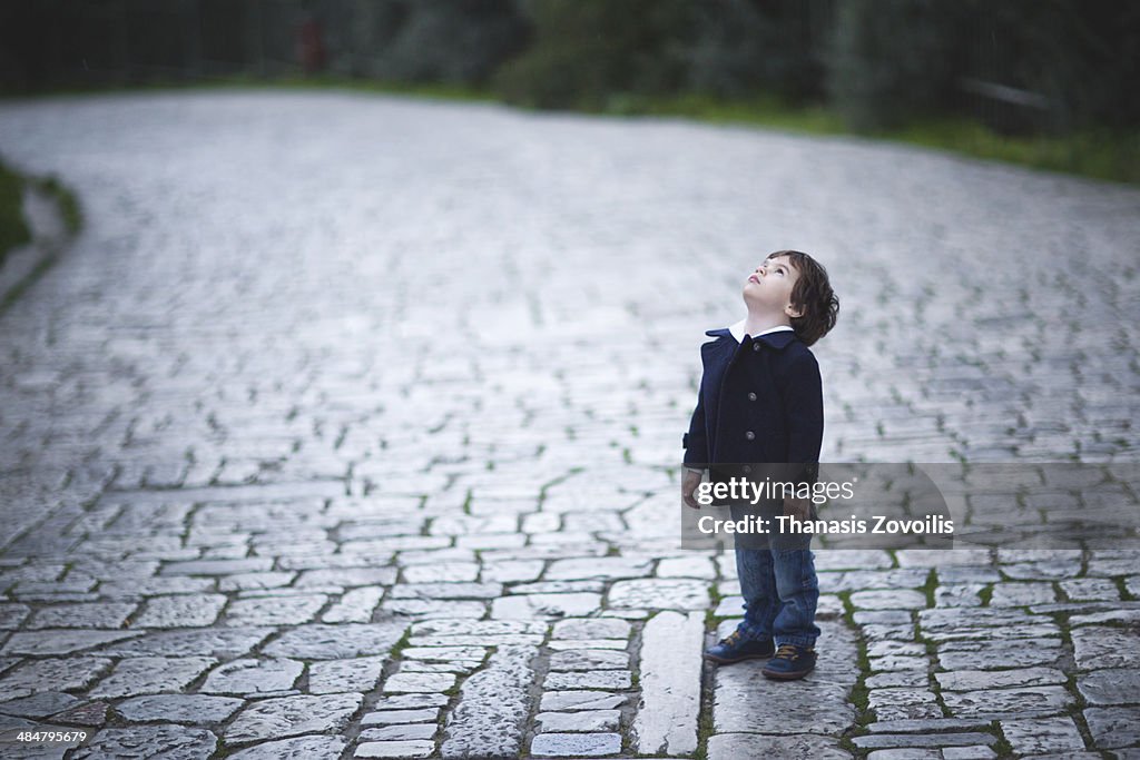 Portrait of a small boy