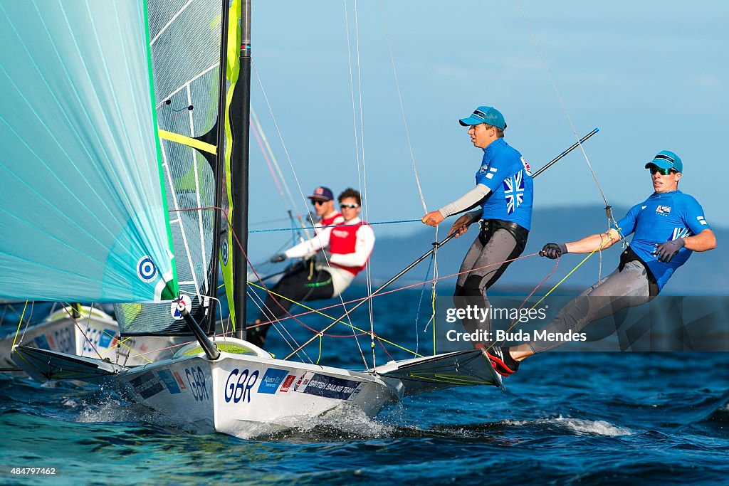 International Sailing Regatta - Aquece Rio Test Event for Rio 2016 Olympics