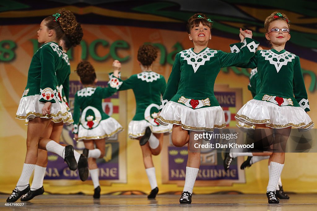 Dancers Compete In The World Irish Dancing Championships