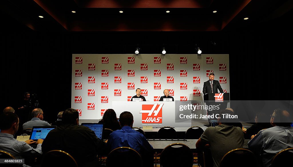 Gene Haas Formula One Press Conference