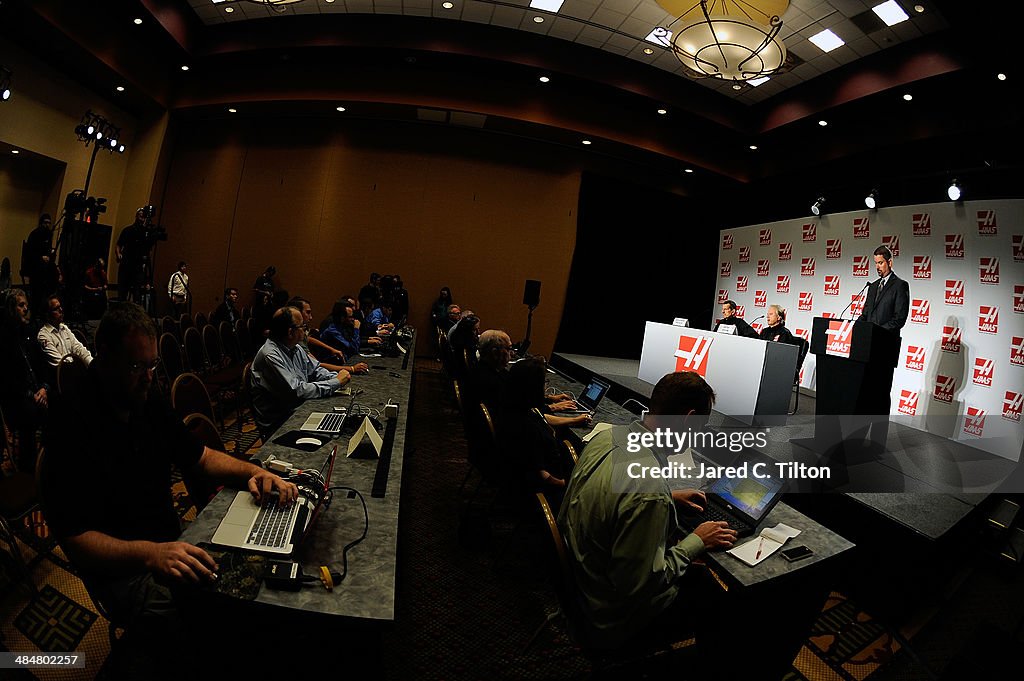 Gene Haas Formula One Press Conference