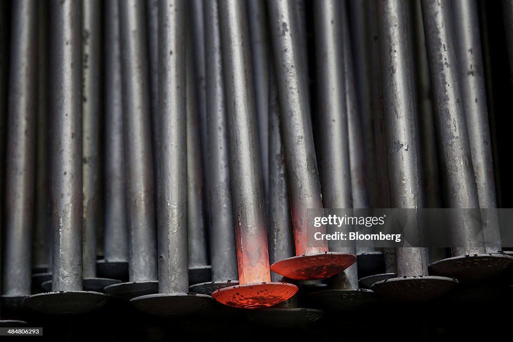 Operations Inside The Portland Bolt And Manufacturing Co. Ahead Of Industrial Production