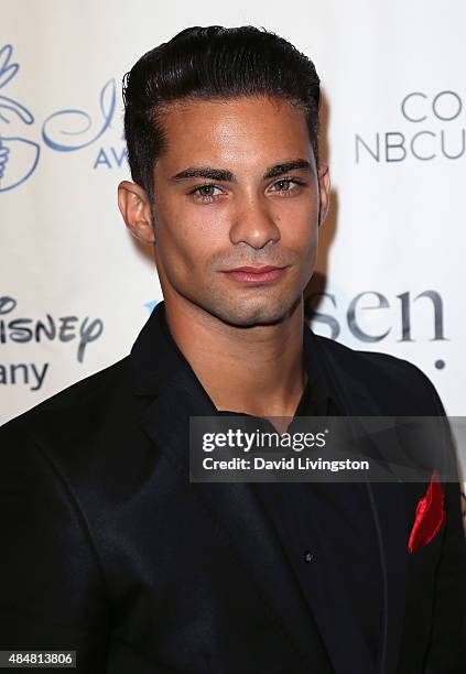 Actor Hector David Jr. Attends the 30th Annual Imagen Awards at the Dorothy Chandler Pavilion on August 21, 2015 in Los Angeles, California.