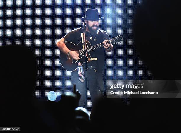 Musician Zac Brown performs at Citi Field on August 21, 2015 in the Queens borough of New York City.