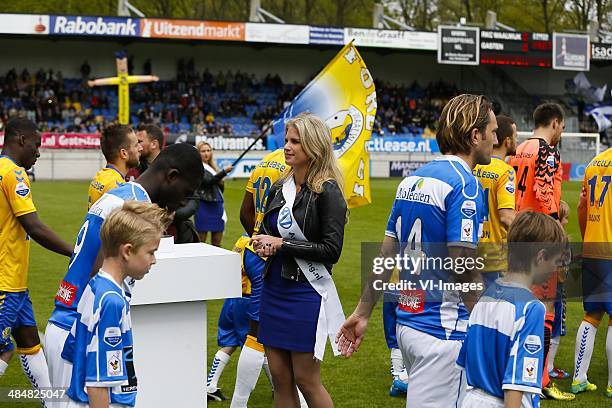 Opkomst spelers RKC en PEC Zwolle