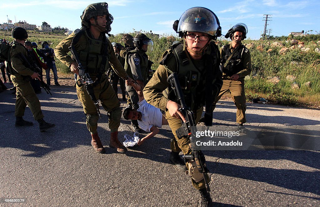 Protest in Ramallah