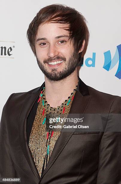 Brad Bell arrives to the 25th Annual GLAAD Media Awards - Dinner and Show on April 12, 2014 in Los Angeles, California.