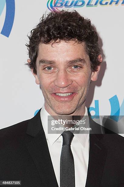 James Frain arrives to the 25th Annual GLAAD Media Awards - Dinner and Show on April 12, 2014 in Los Angeles, California.