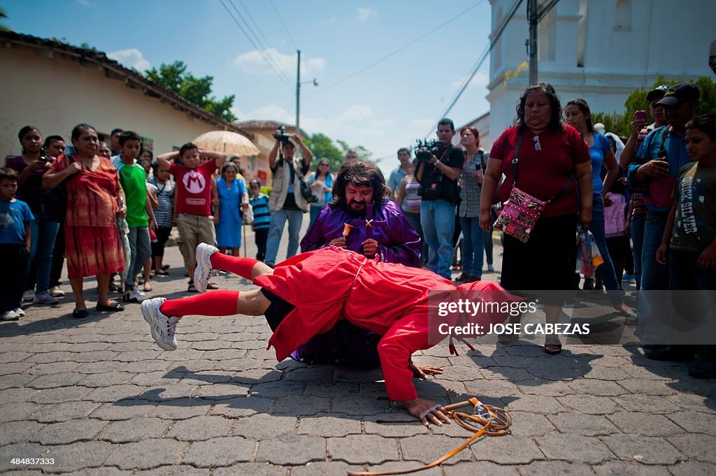 EL SALVADOR-HOLY WEEK-TALCIGUINES