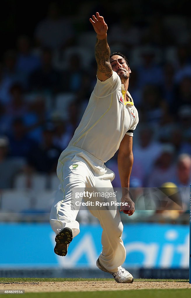 England v Australia: 5th Investec Ashes Test - Day Three